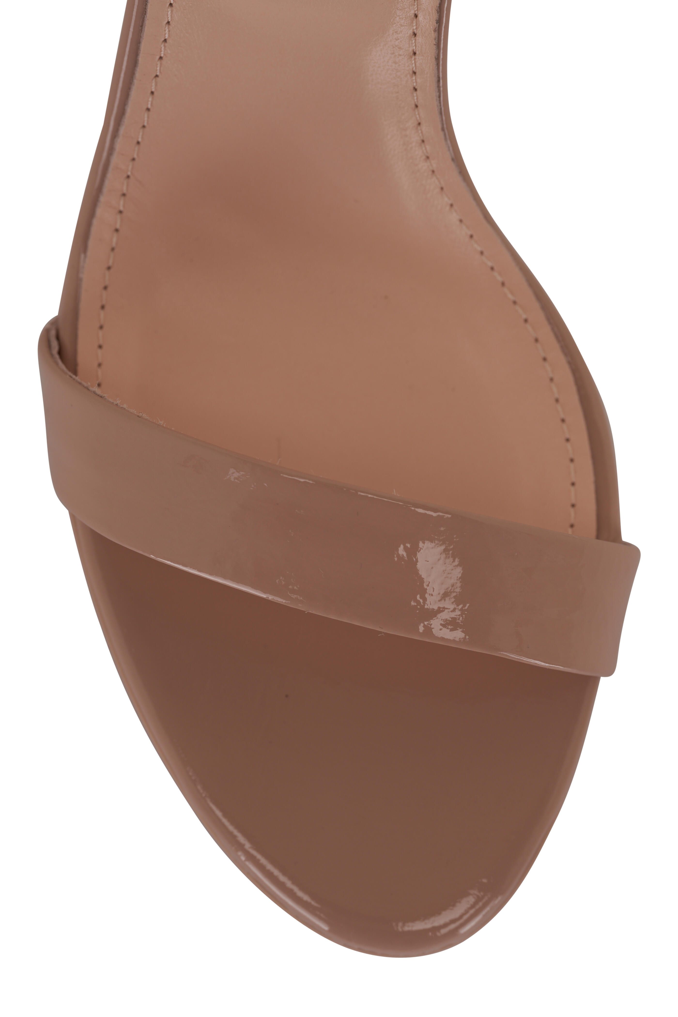 AGL - Belinda Basic Leather Ankle Strap Sandal, 75mm