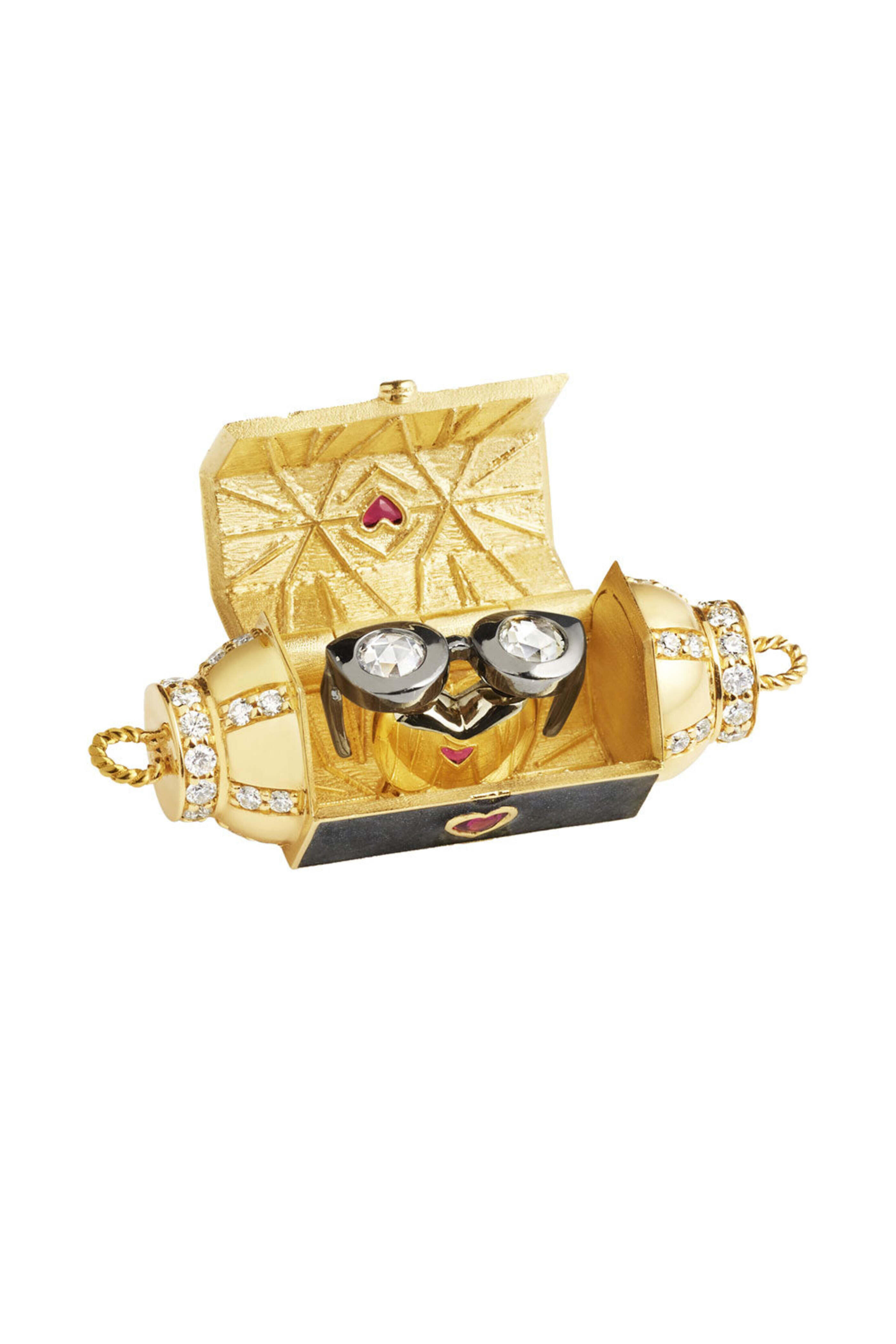Marie Lichtenberg - Love is Blind Box Locket Necklace - view 3