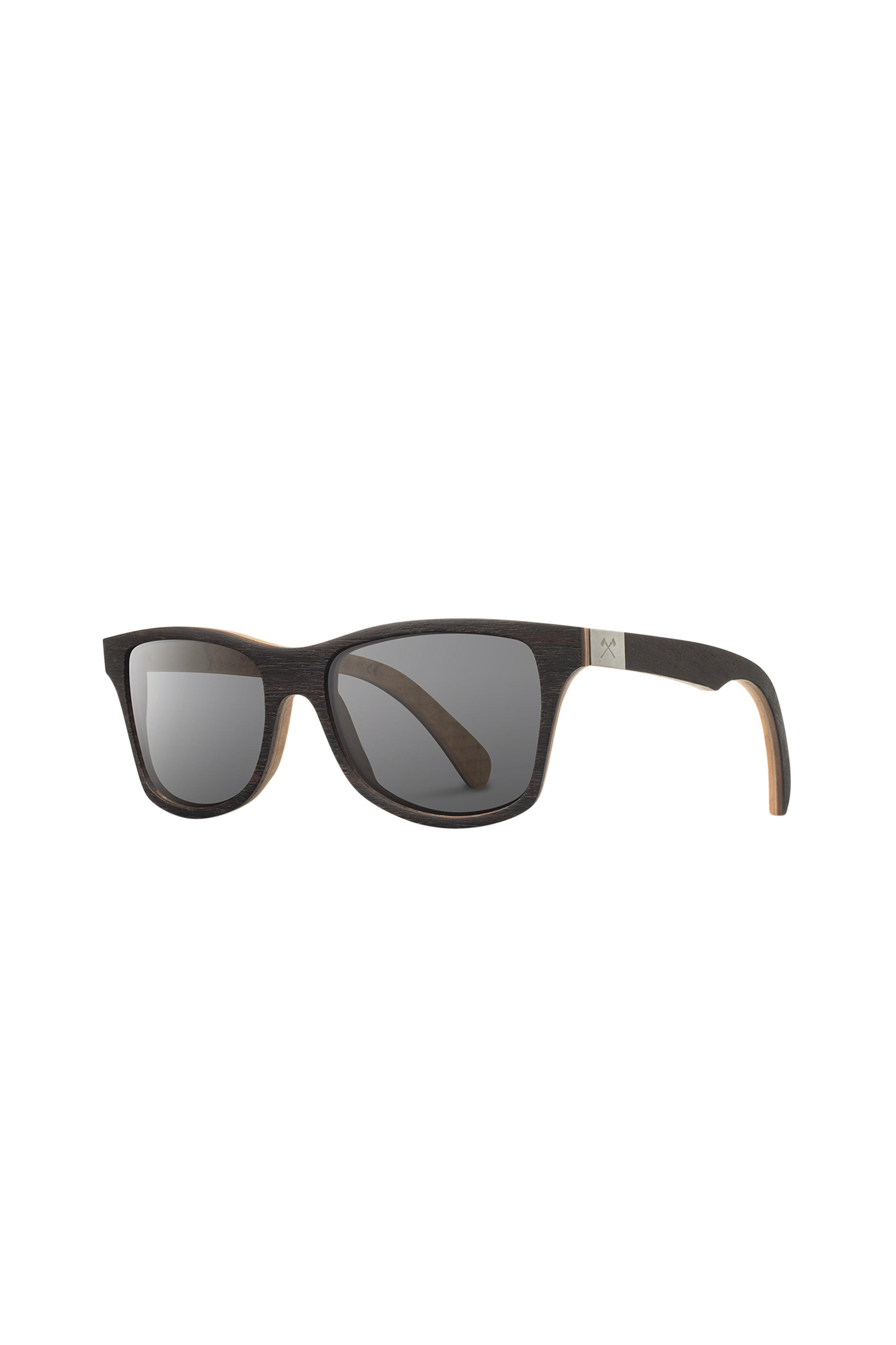Shwood - Canby Select Ebony & Maple Wayfarer Sunglasses