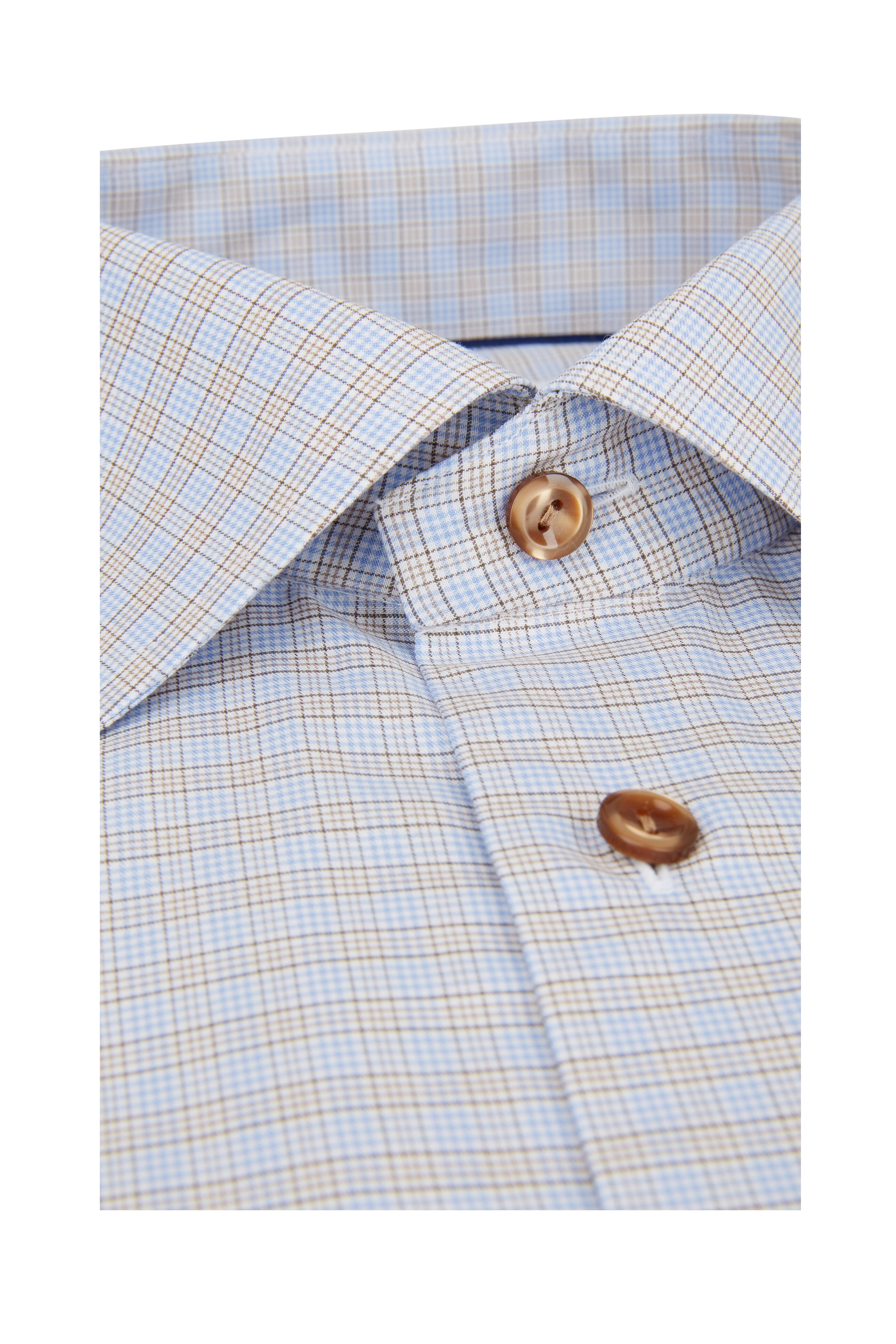 slim fit dress slacks Satin Solid Stretch Button Up Shirt In Cognac