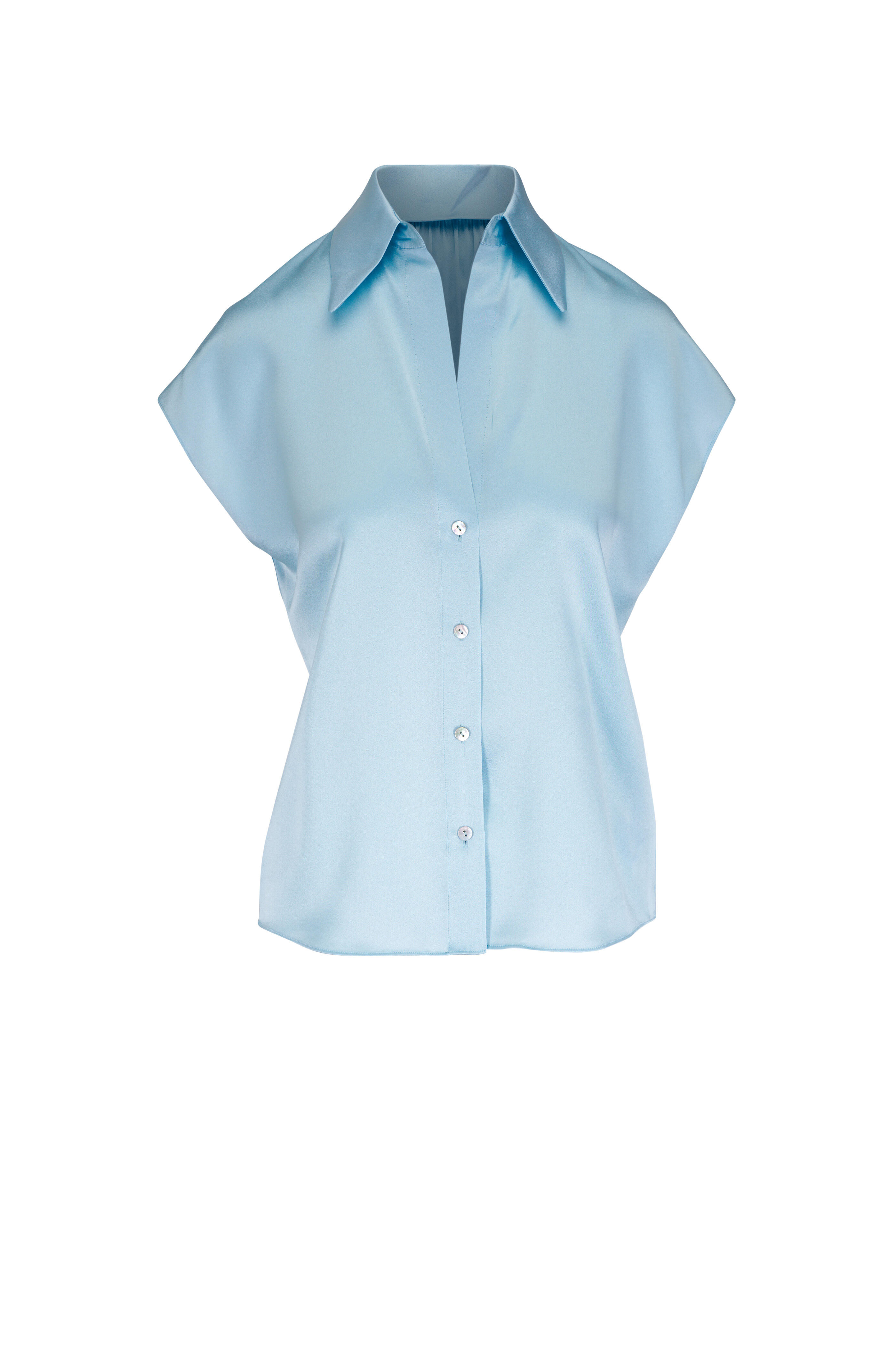 Vince - Celeste Cap Sleeve Silk Top