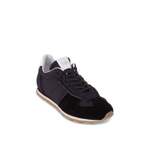 MM6 Maison Margiela Panelled lace-up Sneakers | Black | FARFETCH