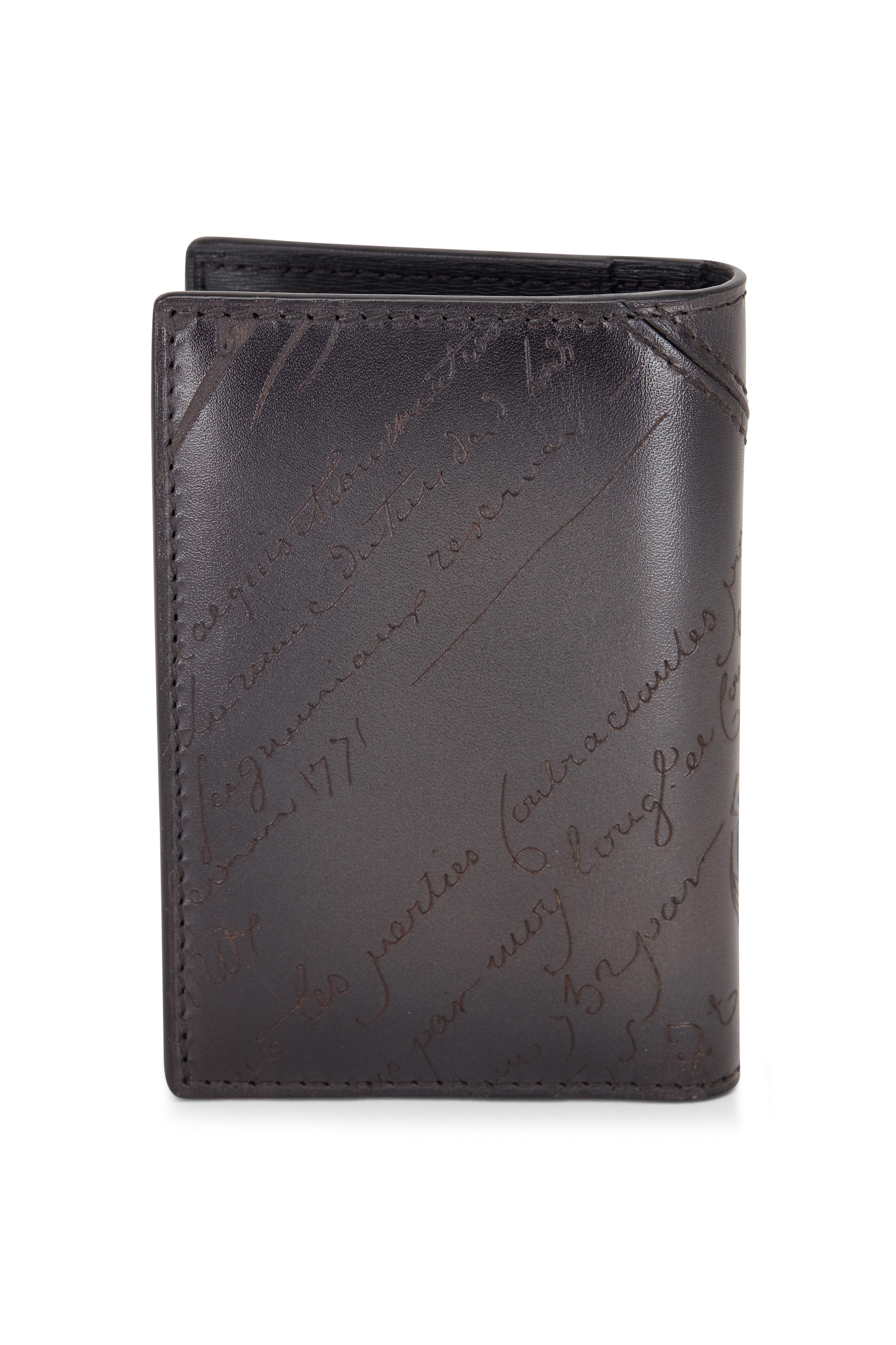 Berluti - Jagua Flanel Patchwork Scritto Leather Card Case