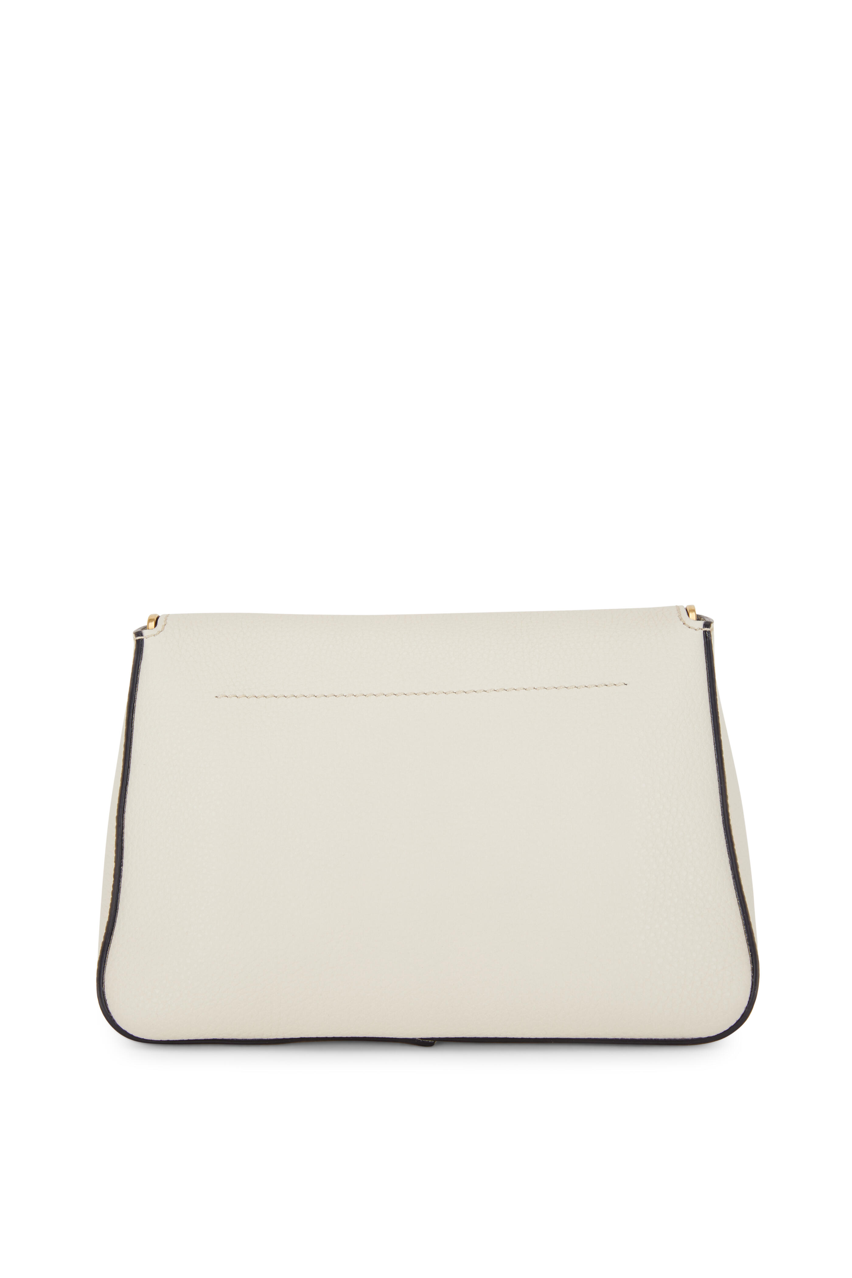 ショルダーバッグ・ポシェット Valentino Garavani Ivory Leather Le Grand Deuxieme Shoulder Valentino Garavani - Rockstud Ivory Pebbled Leather Shoulder Bag