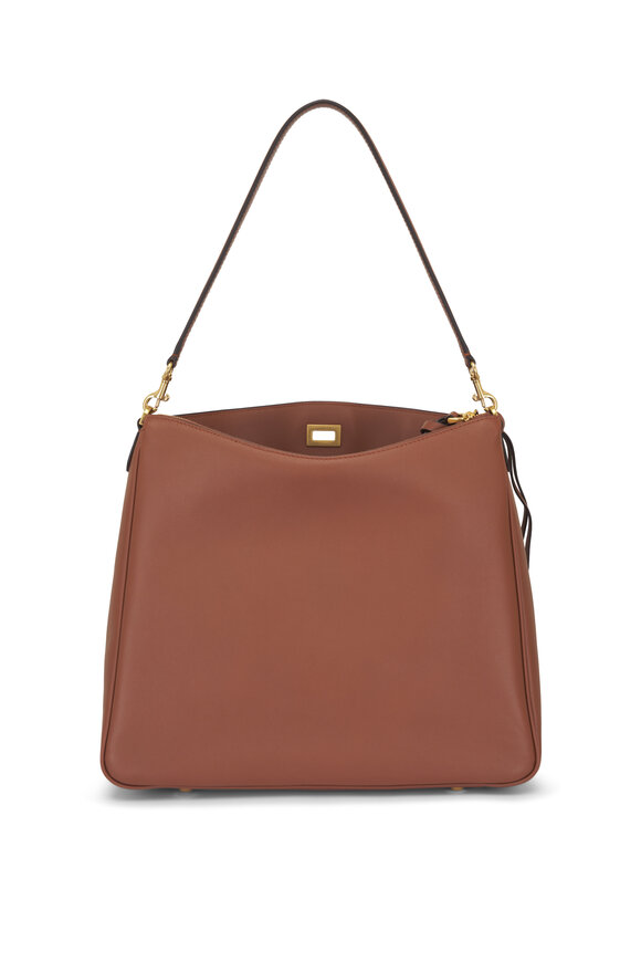 Balenciaga Medium Rodeo Tan Leather Hobo Bag - view 3