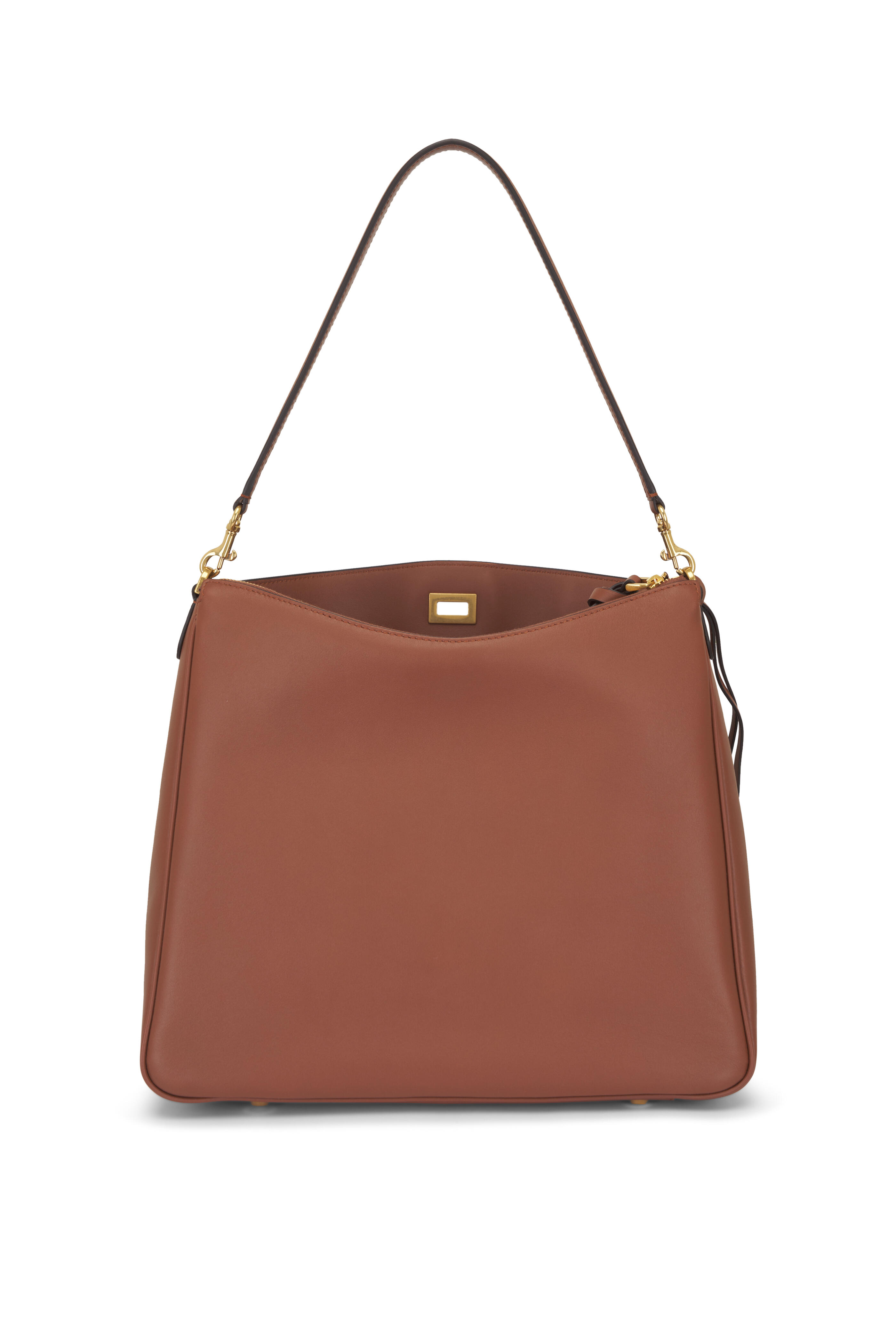 Balenciaga - Medium Rodeo Tan Leather Hobo Bag