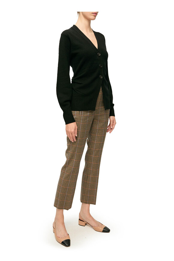 Veronica Beard Lamotte Black Cashmere Cardigan - view 4