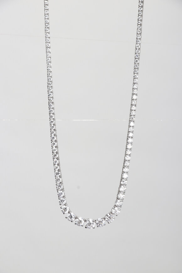 Louis Newman Diamond Riviera Necklace