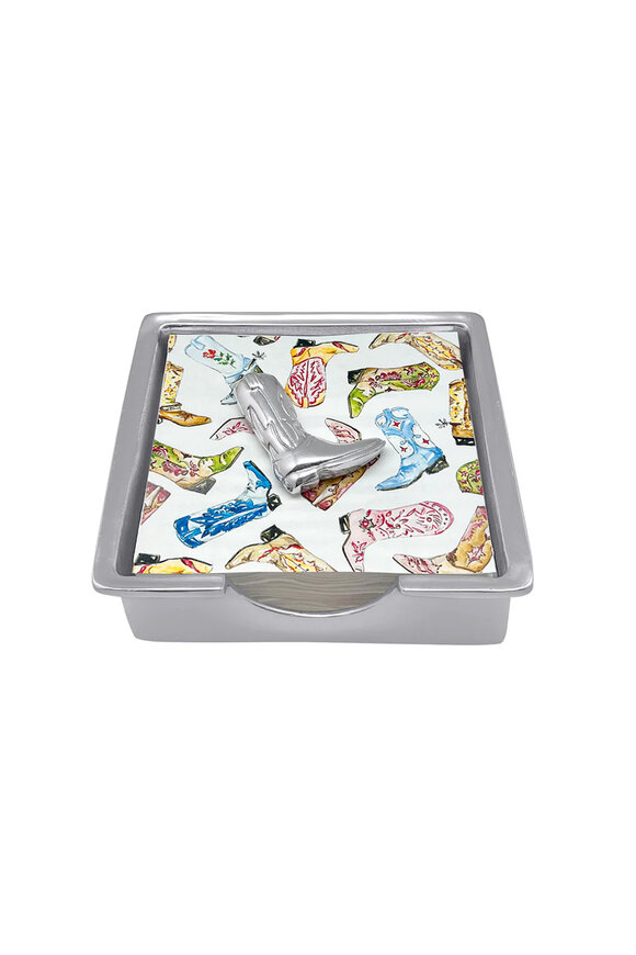 Mariposa Cowboy Boot Signature Napkin Box Set