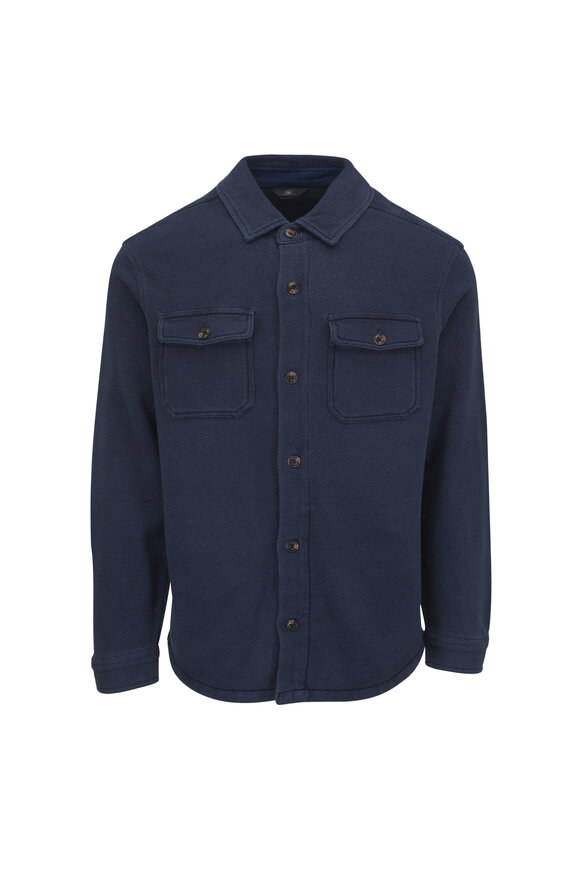 トップス Daniel Nn07 - Navy Daniel Floral Print Short Sleeve Shirt
