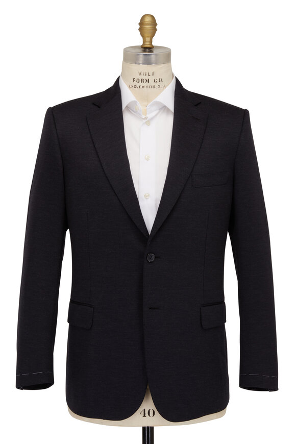 Brioni - Dark Gray Solid Wool Suit