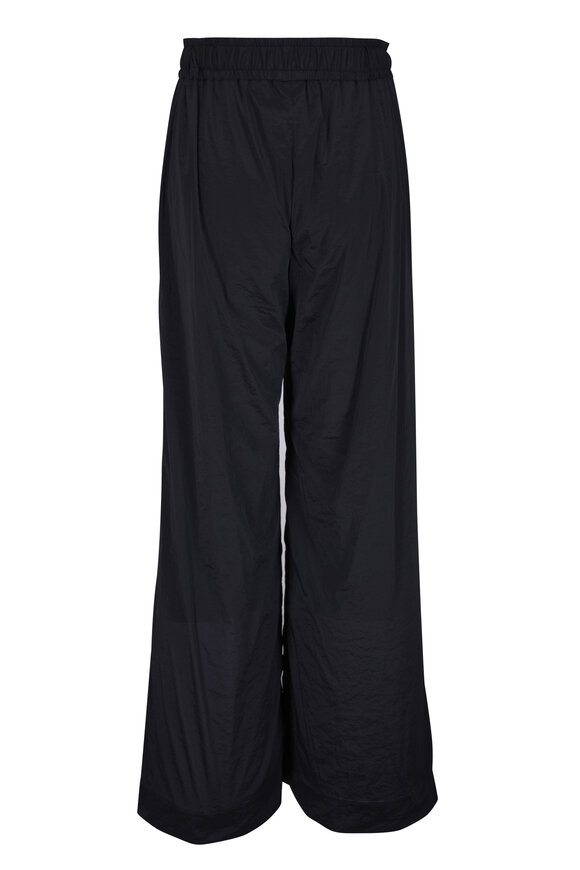 KZ_K Studio Glazed Cinched Black Drawstring Pant - view 2
