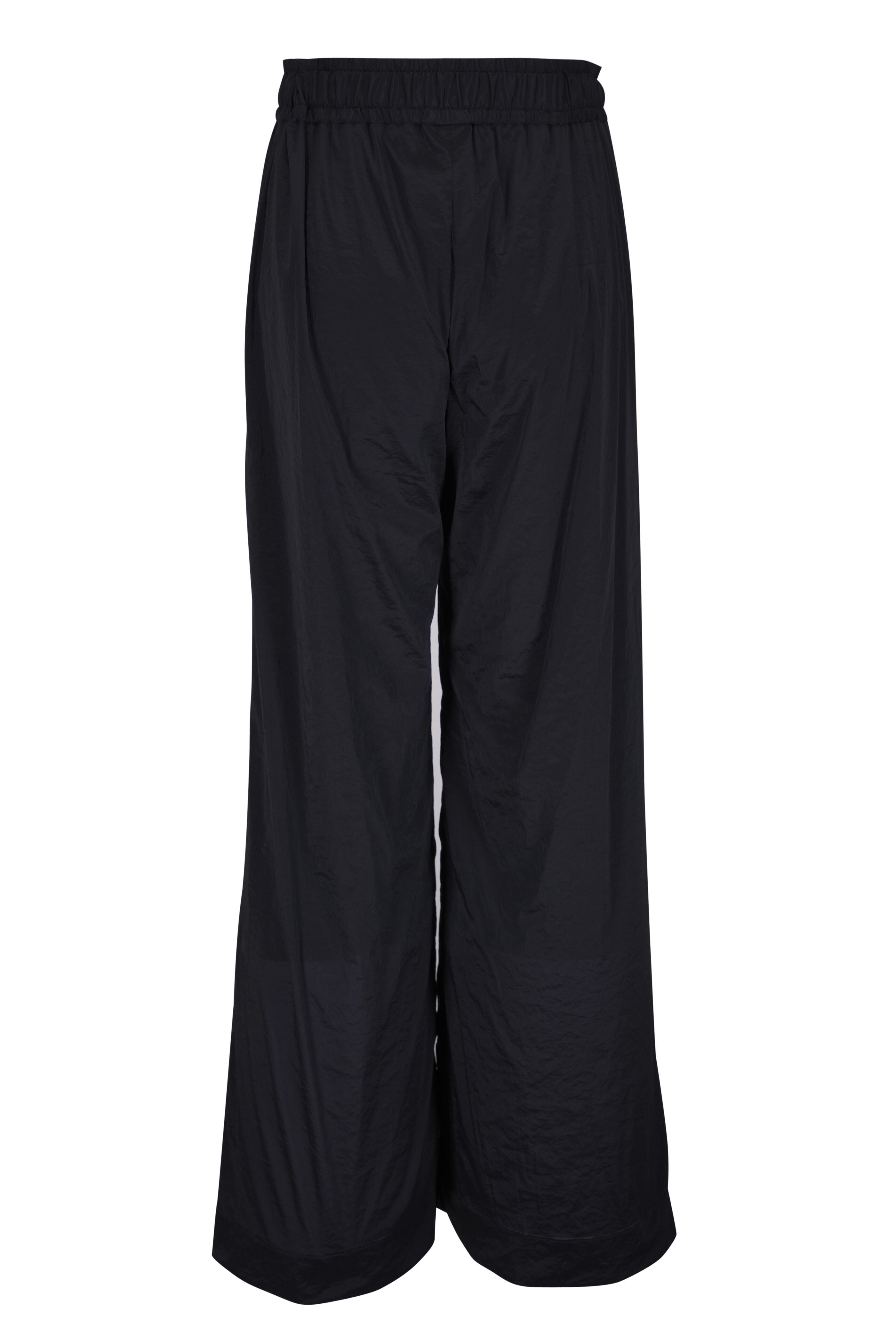KZ_K Studio - Glazed Cinched Black Drawstring Pant - view 2