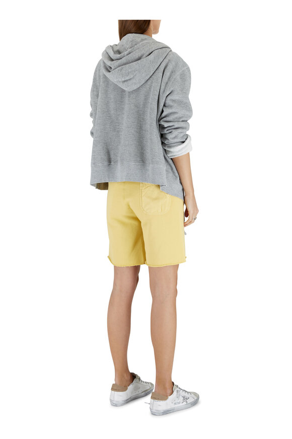 Nili Lotan - Austin Yellow Cotton Sweatshort