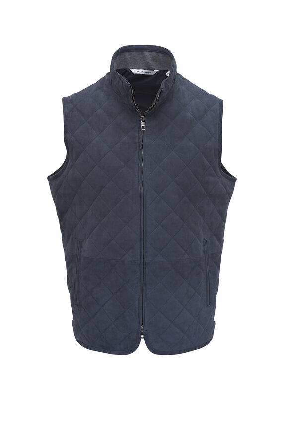 Peter Millar Essex Galaxy Suede Vest 