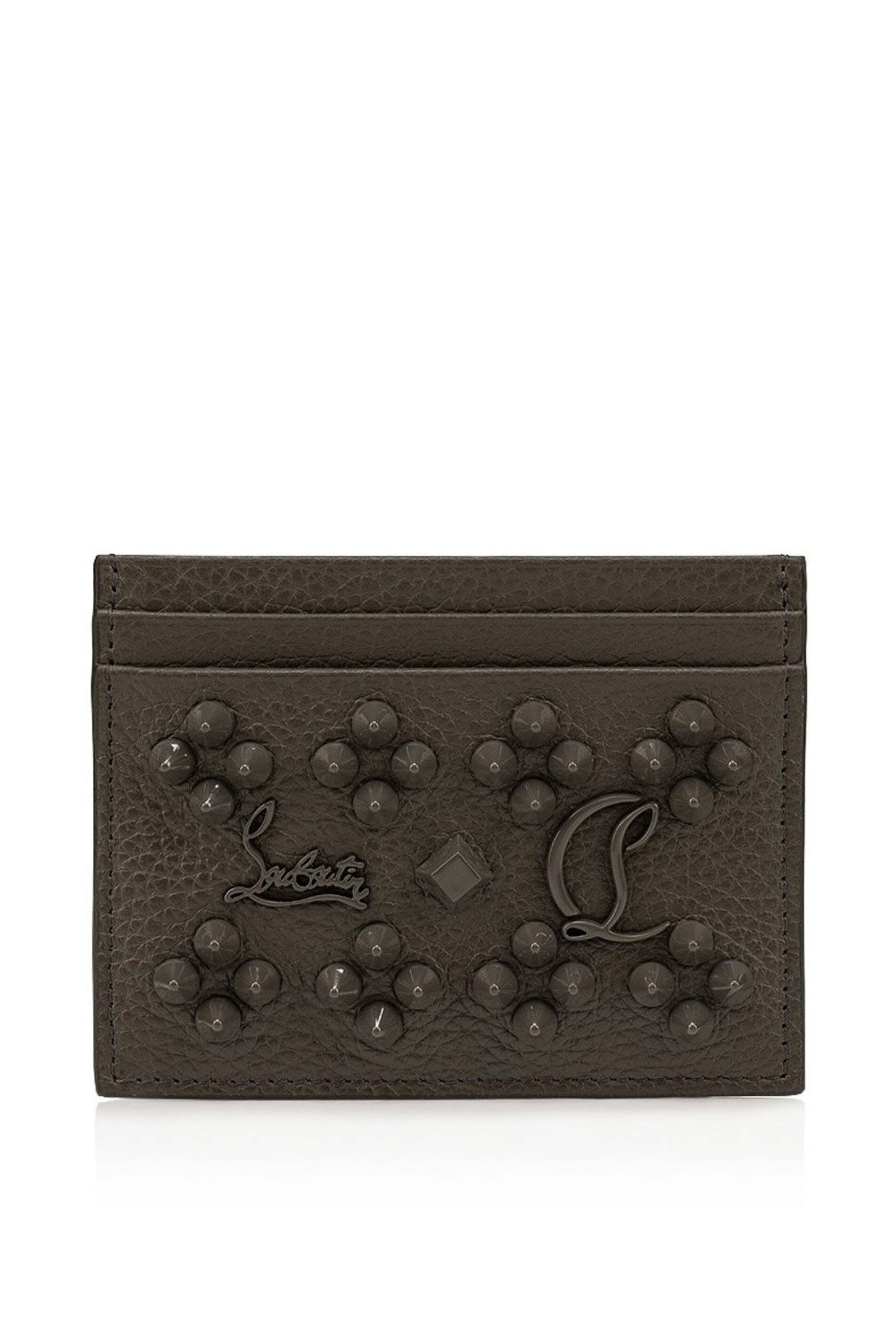 Christian Louboutin - Kios Card Holder in Charcoal