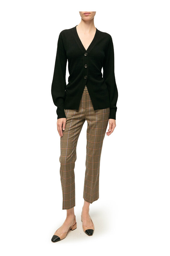 Veronica Beard Lamotte Black Cashmere Cardigan - view 2