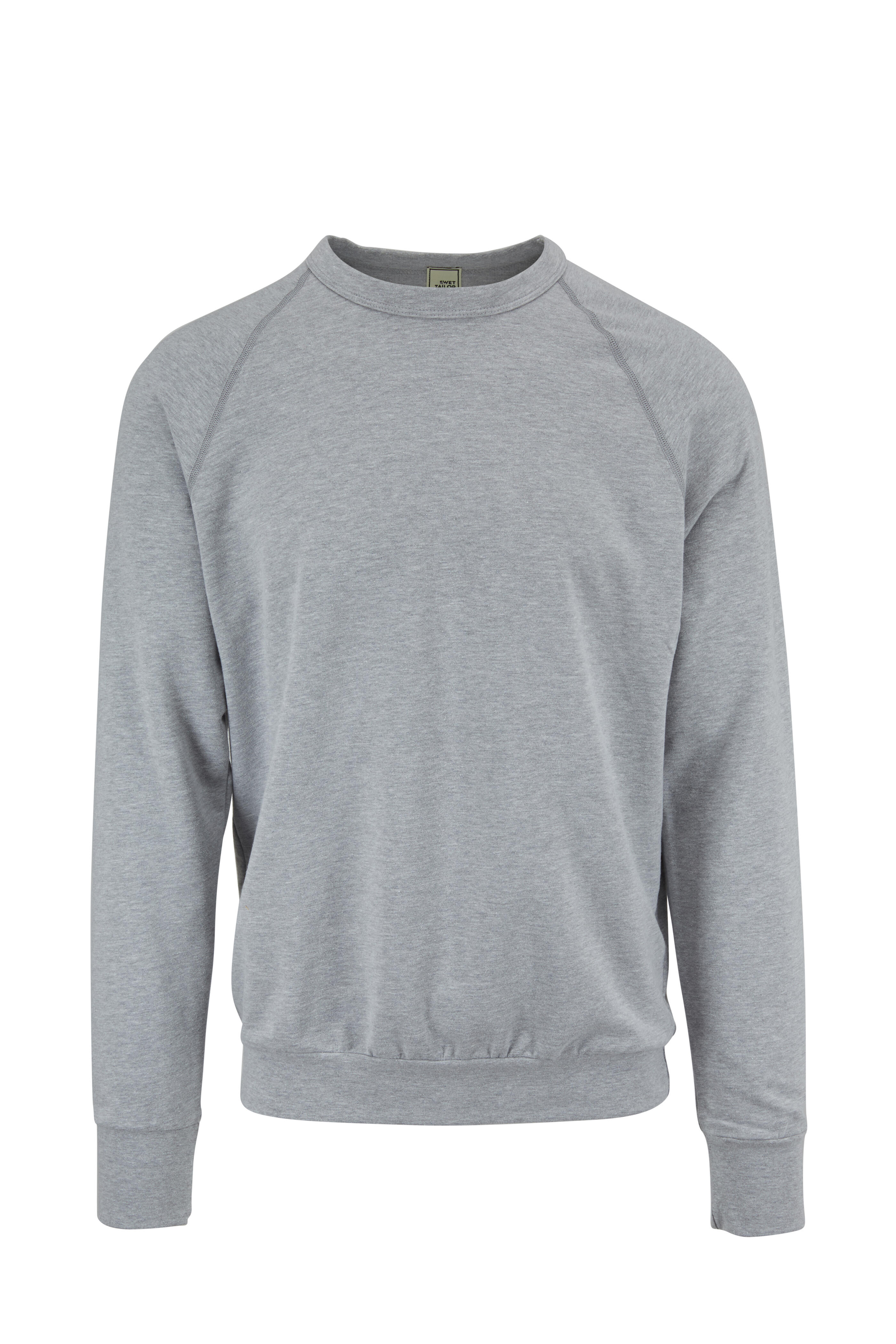 Swet Tailor Heather Gray Crewneck Sweatshirt Mitchell Stores 3359