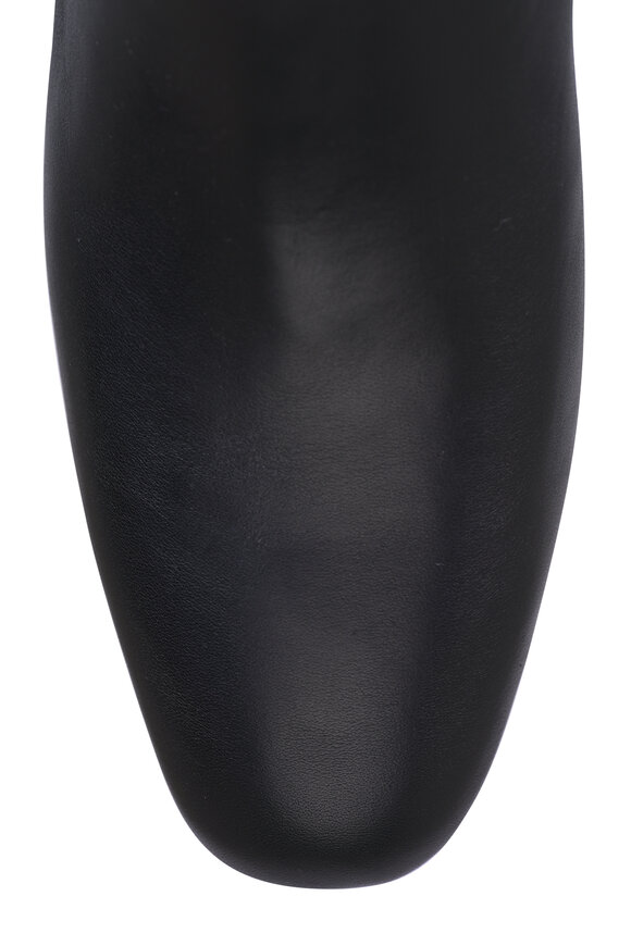 Aquatalia Ulyssa Black Leather Bootie - view 4