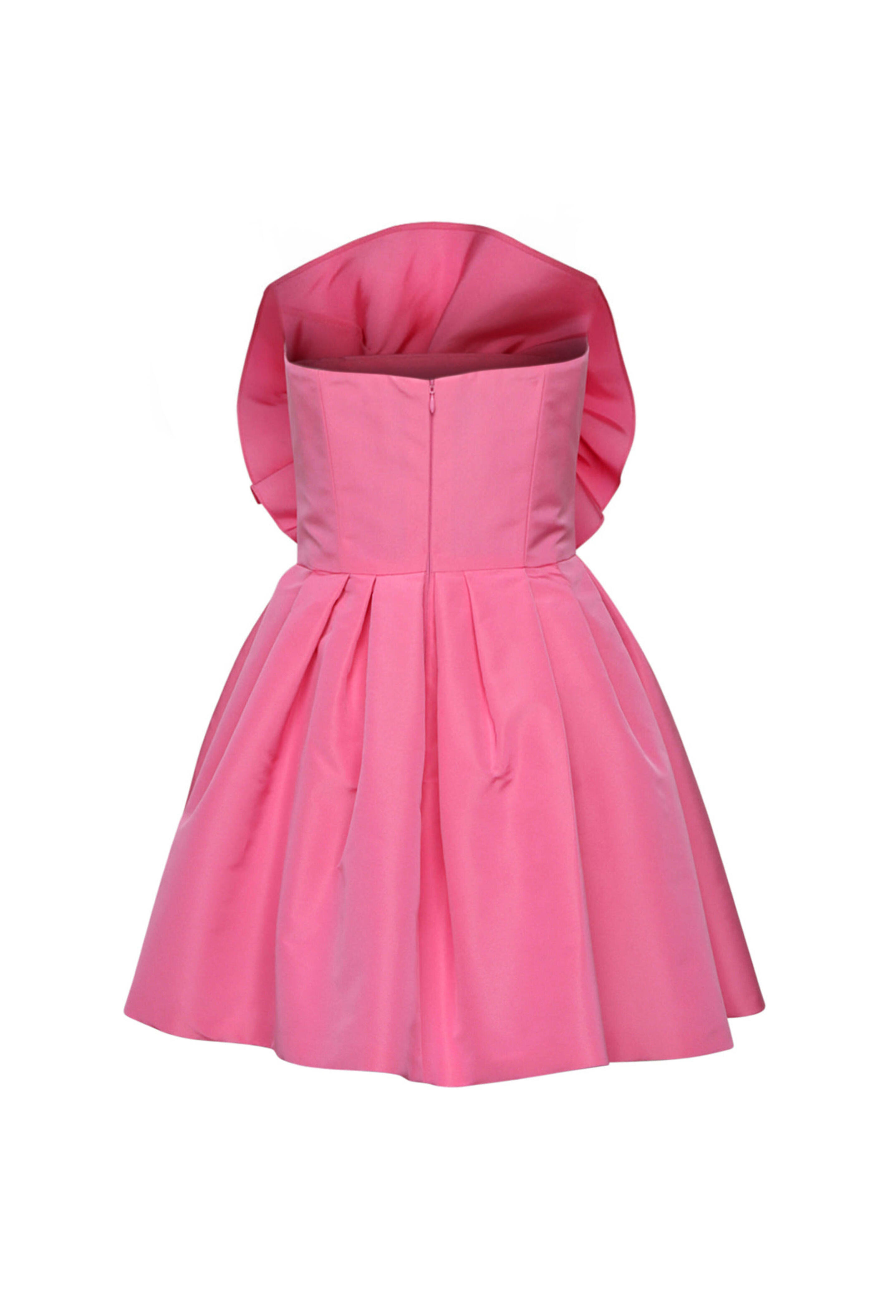 Carolina Herrera - Happy Pink Flower Mini Dress
