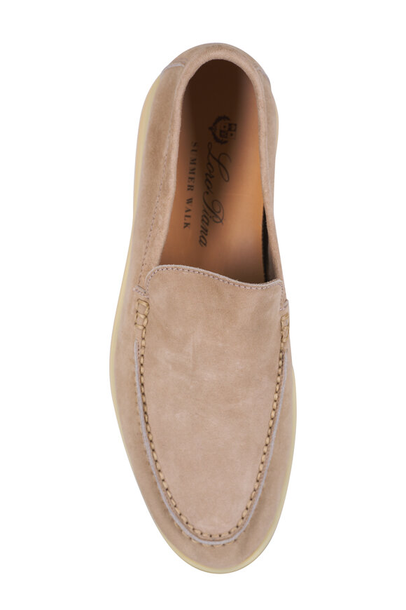 Loro Piana - Summer Walk Beige Suede Loafer