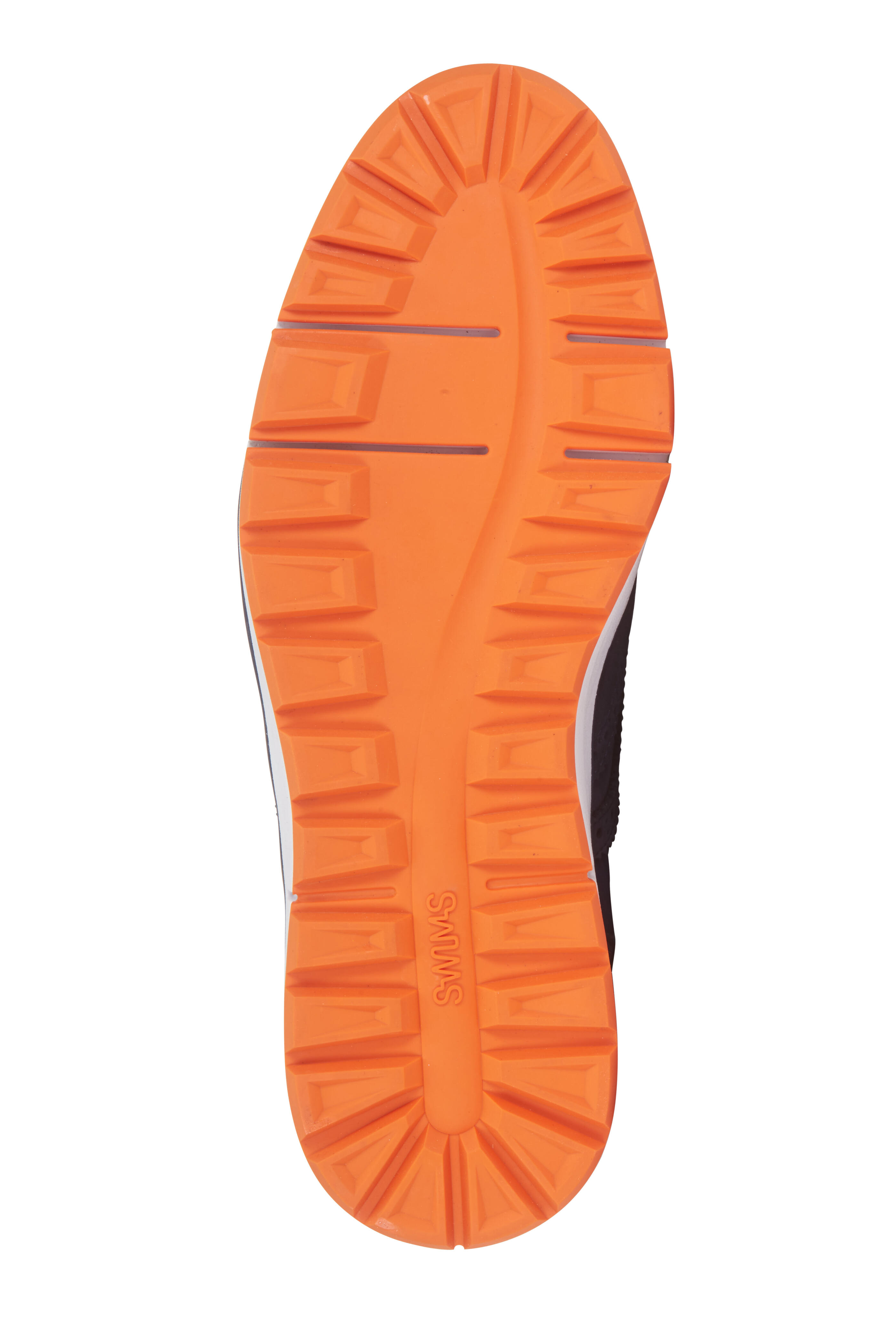 Swims - Motion Navy Blue & Orange Wingtip Waterproof Boot