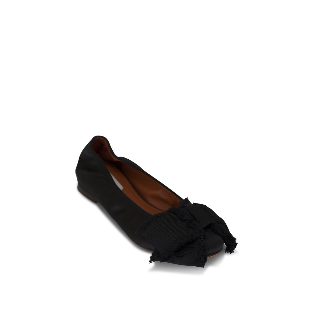 フラットシューズ LANVIN Woman Ballet flats Black FSMA03NAPA 10 LANVIN: Shoes woman - Black | Lanvin ballet flats FSMA03NAPA