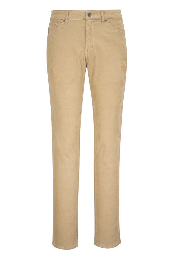 Peter Millar Classic Comfort Khaki Corduroy Five Pocket Pant - view 1