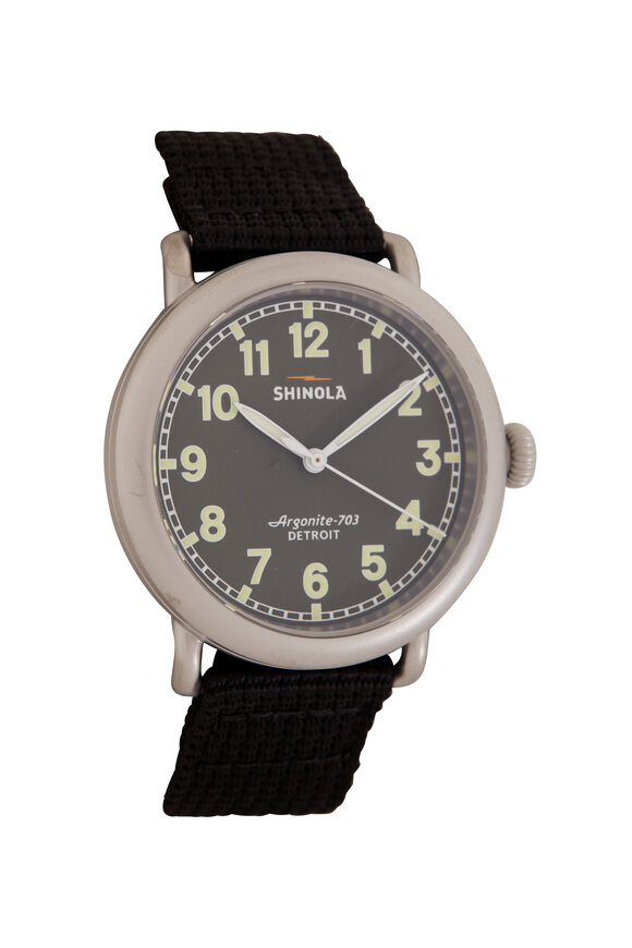 Shinola - Runwell 3H Black Watch, 31mm