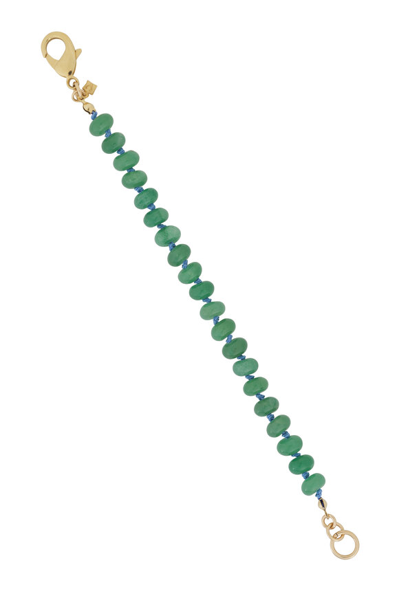 Cristina V. Green Agate Color Pop Bracelet