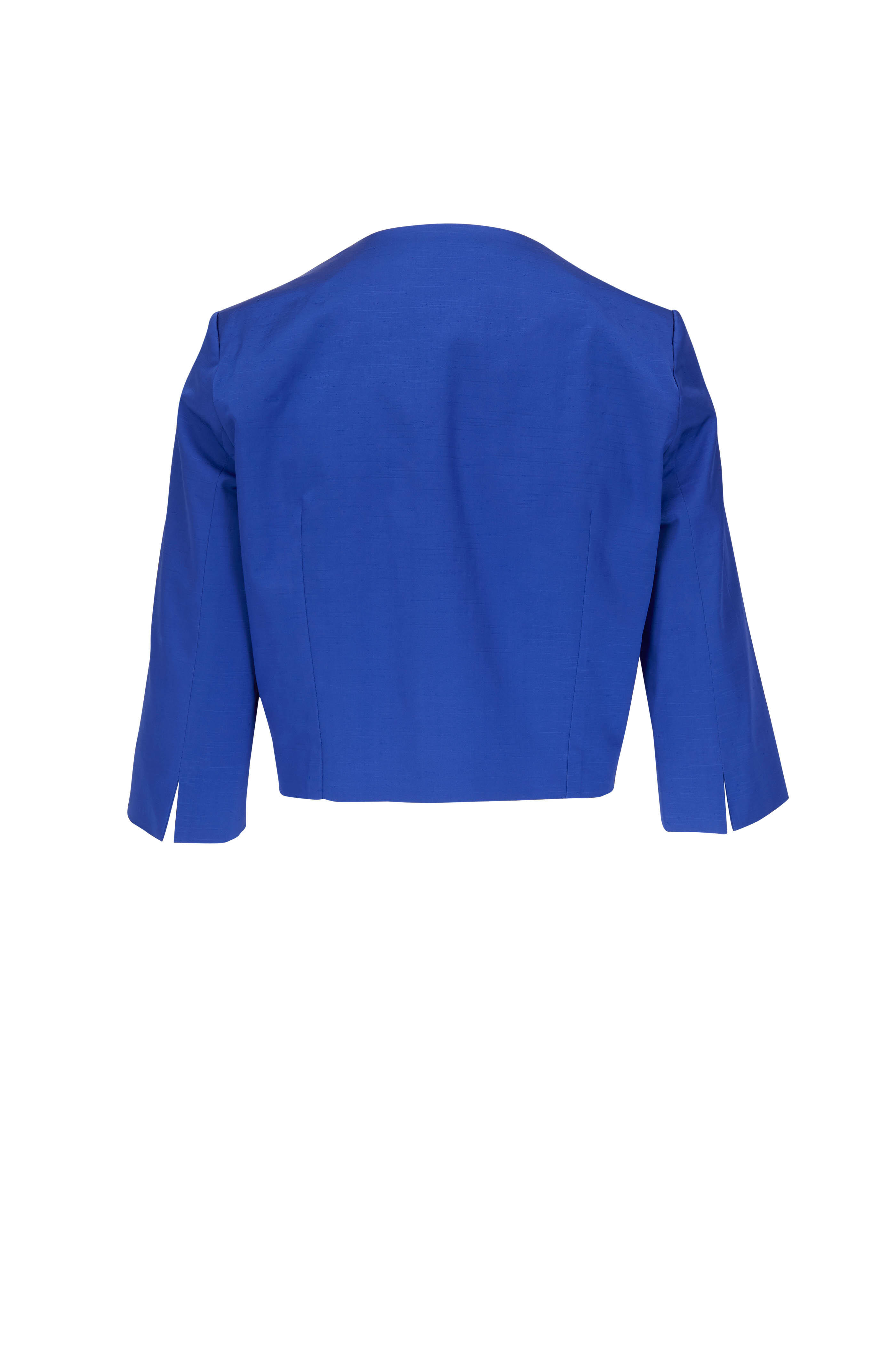 Cobalt blue bolero jacket best sale