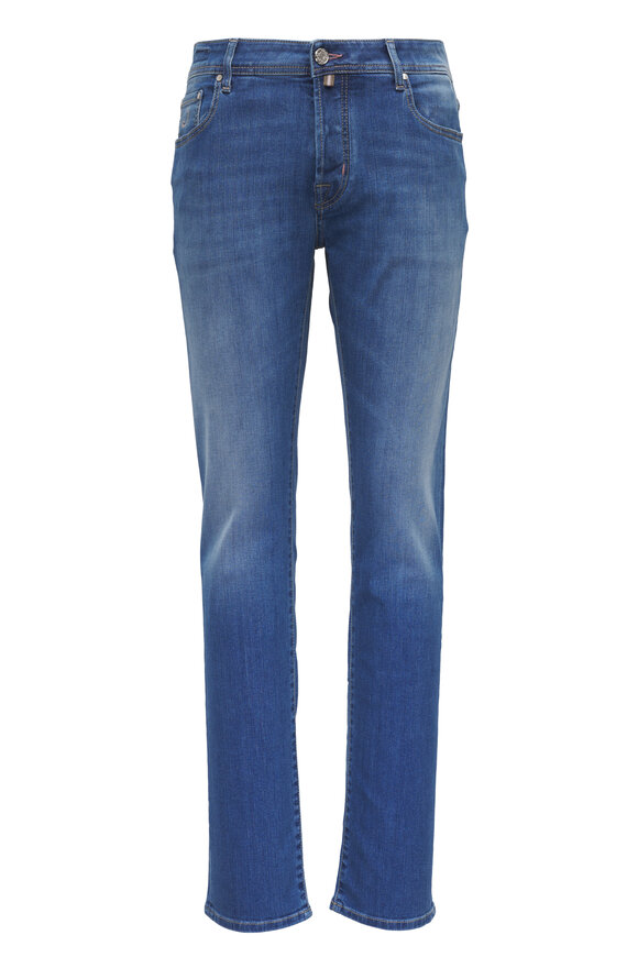 Brunello Cucinelli M0B137427CTU72 関税送料込 Brunello Cucinelli - Ink Blue Acid Wash Jean | Mitchell Stores