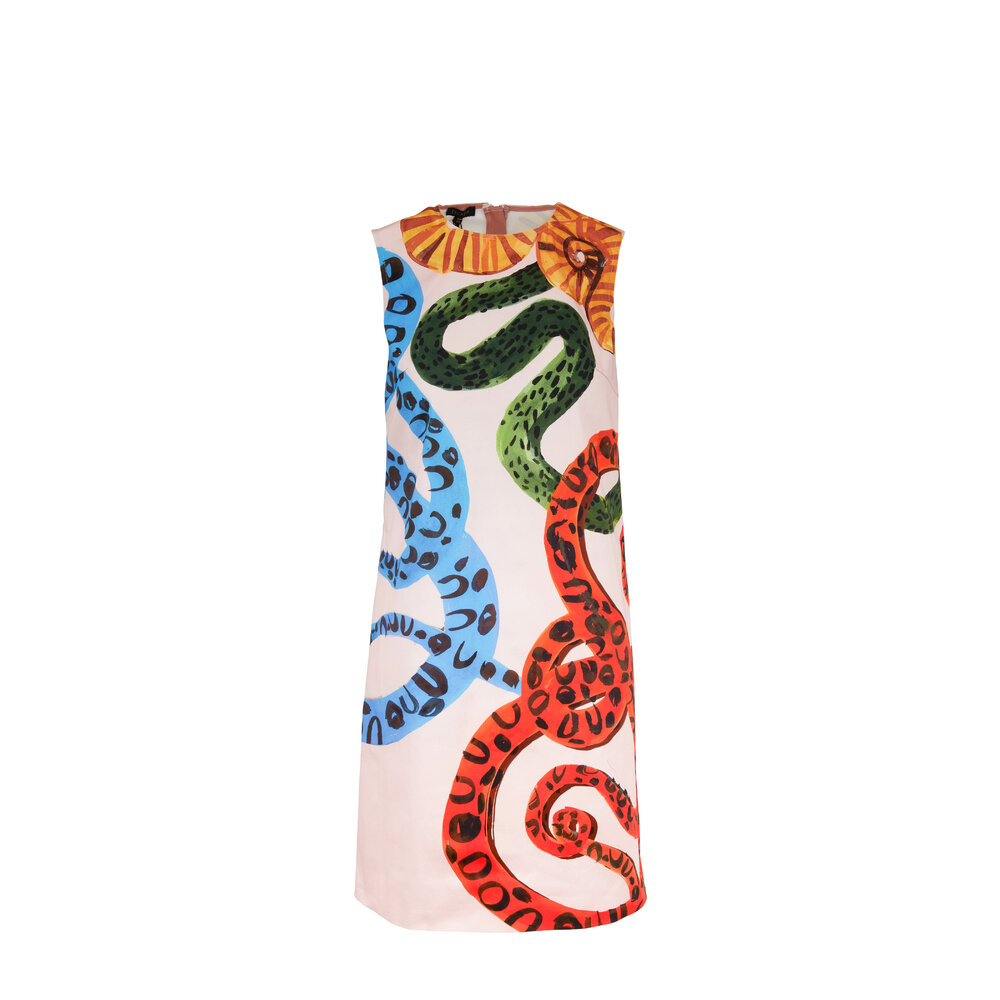 Escada - Dinisa Snake Print Sleeveless Dress | Mitchell Stores