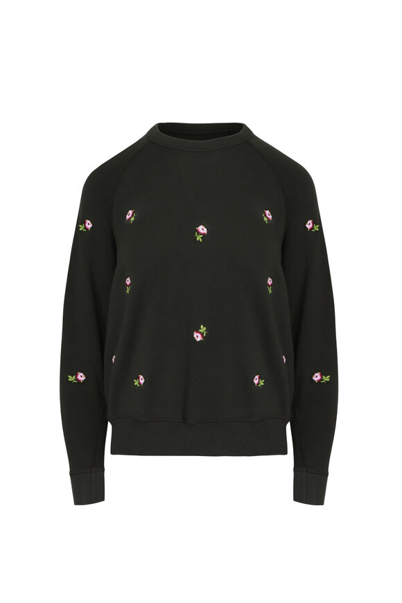 The Great College Green Embroidered Sweatshirt