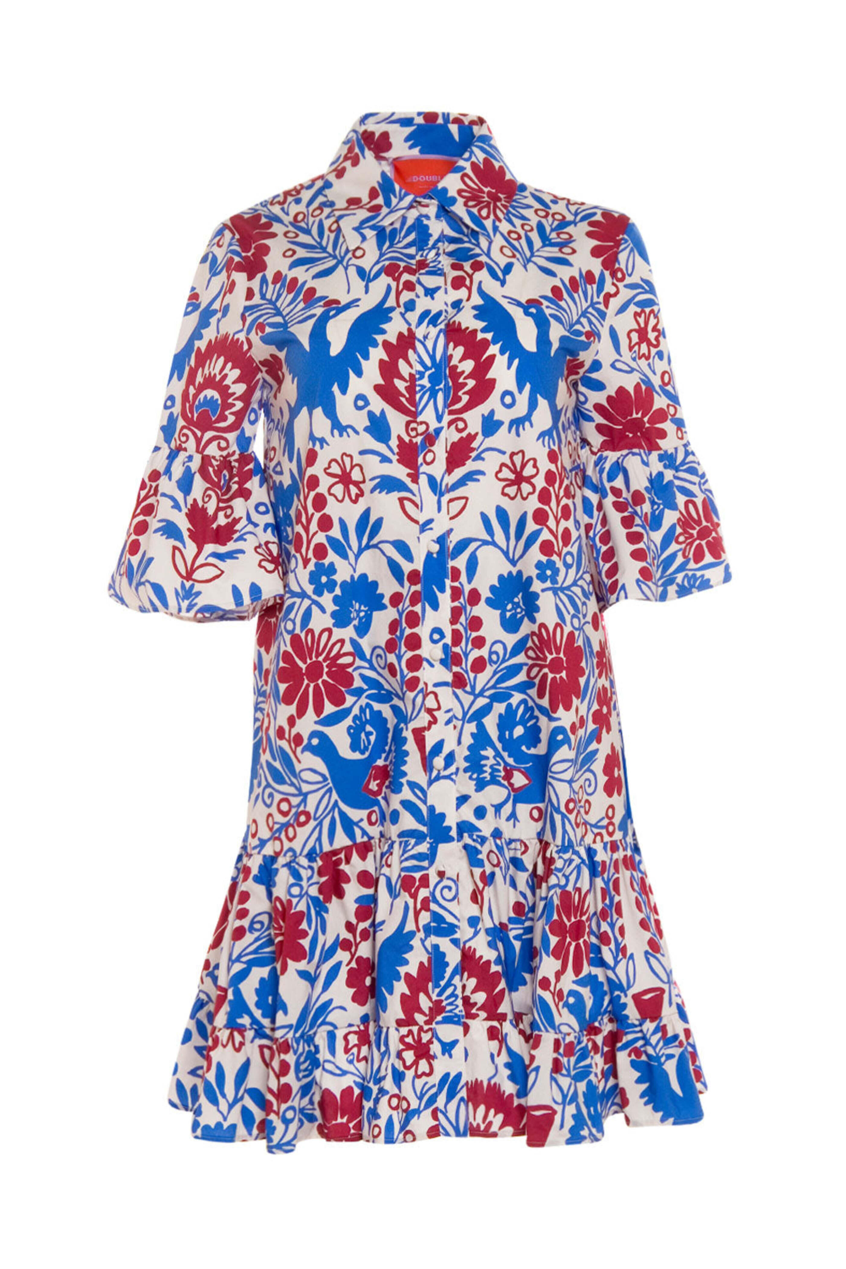 La DoubleJ - Blue Forest Choux Dress