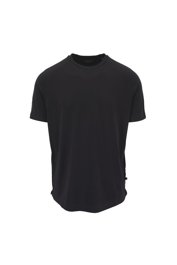 Deke Black Soft Techno Raglan T-Shirt