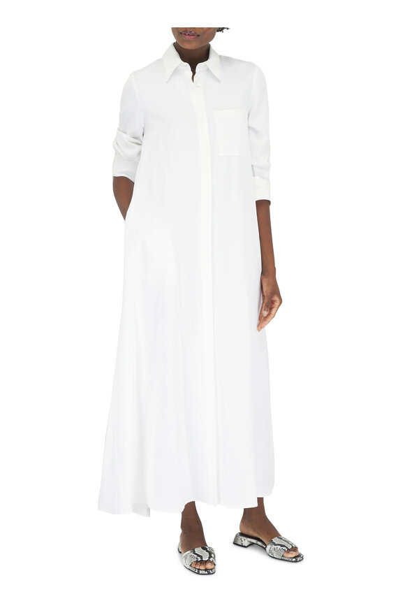 TWP - Jennys White Collared Gown 