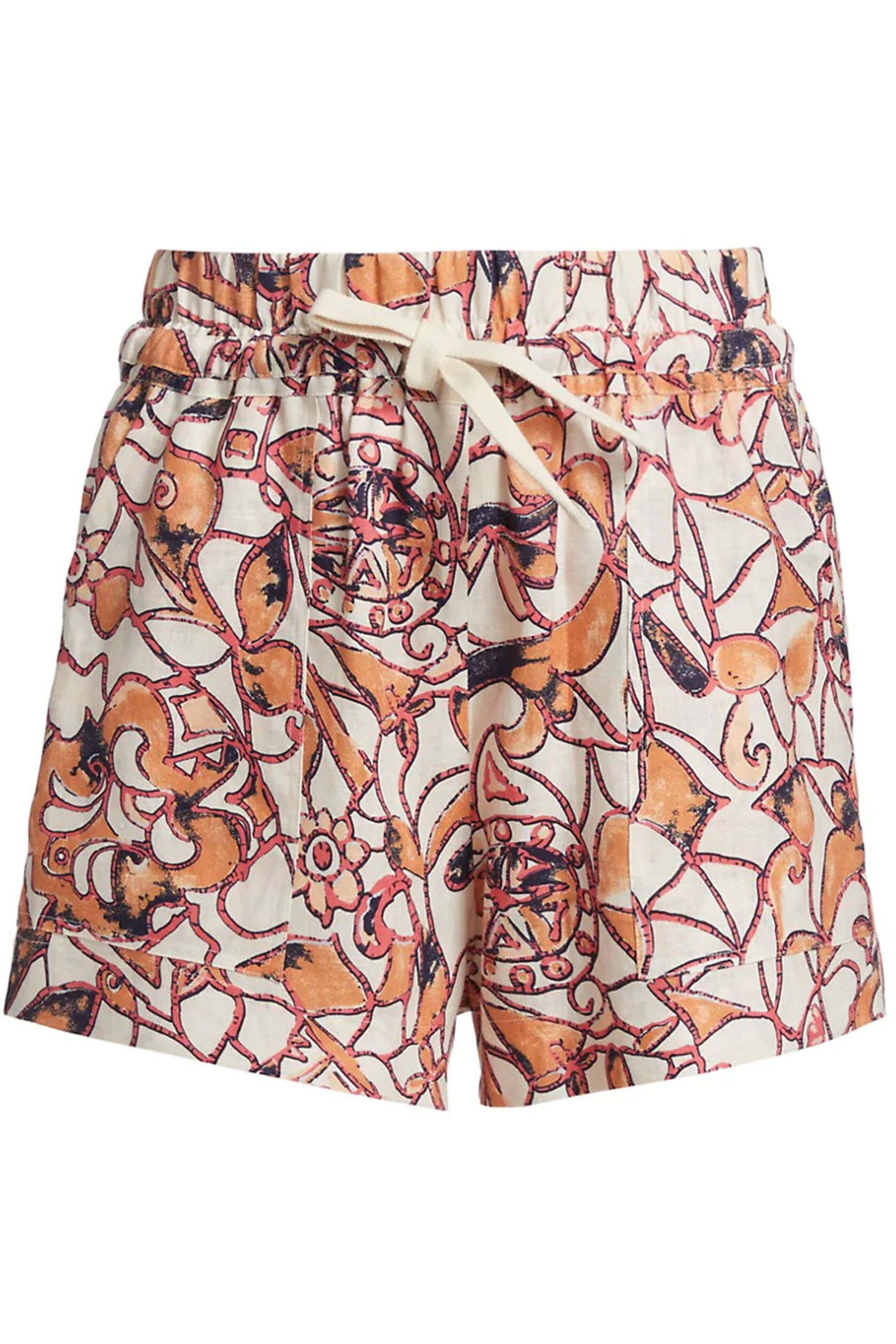 A.L.C. - White Multi Billy Short