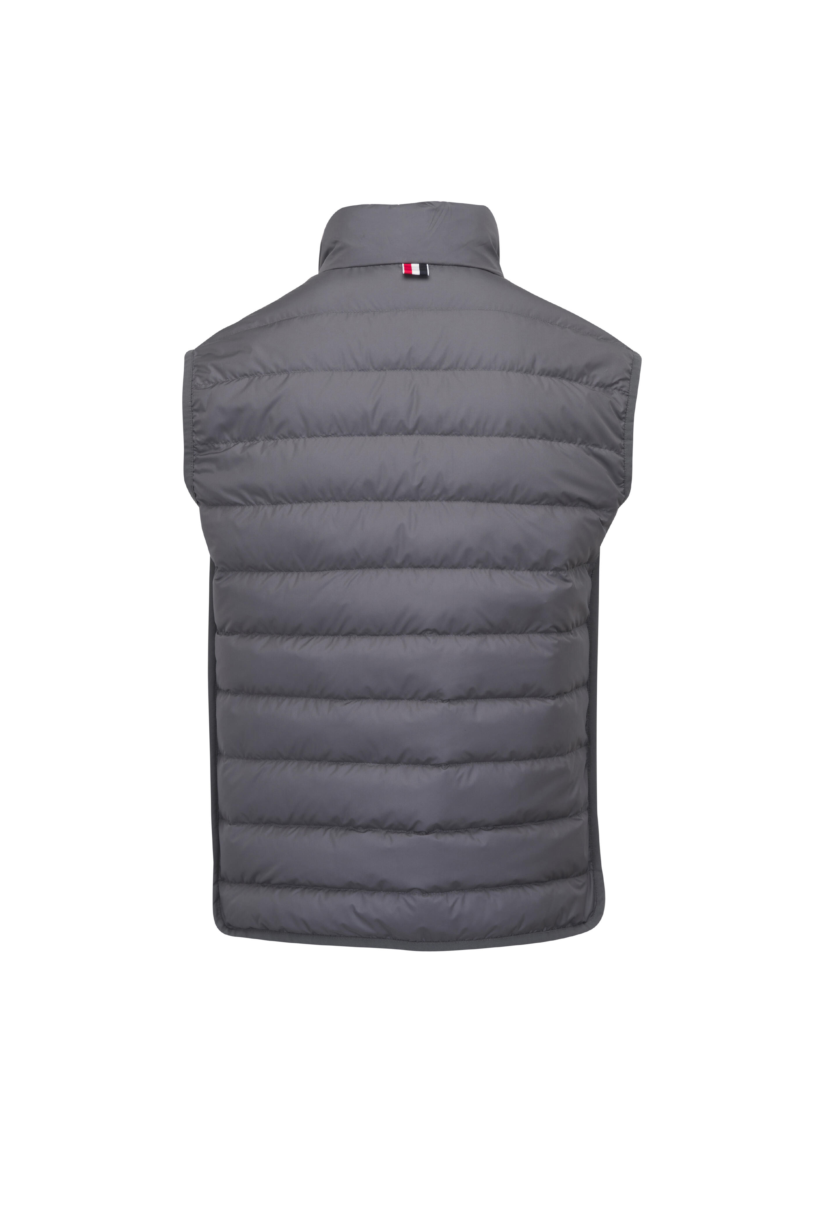 Thom Browne - Ultra Light Dark Gray Down Vest
