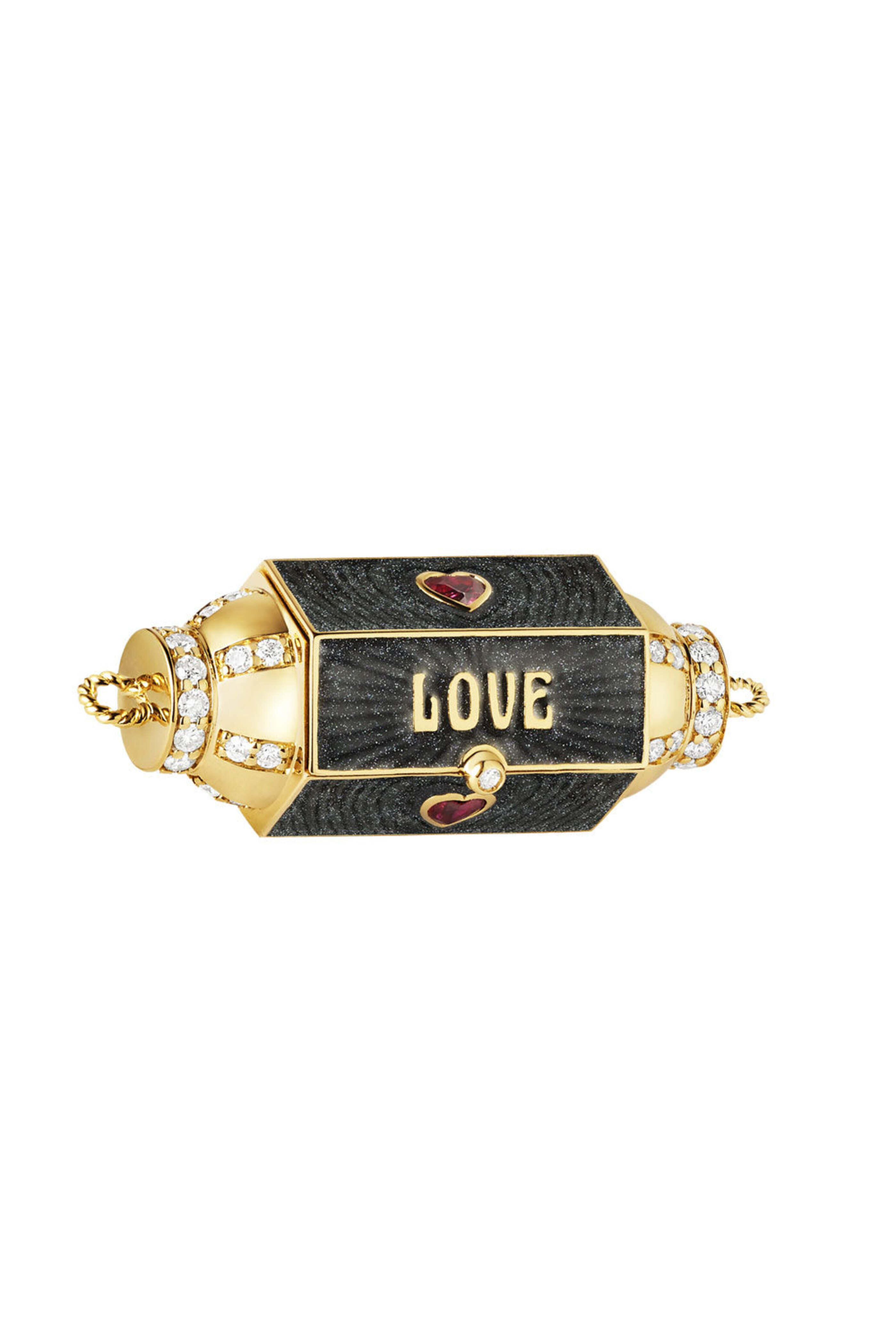 Marie Lichtenberg - Love is Blind Box Locket Necklace - view 2
