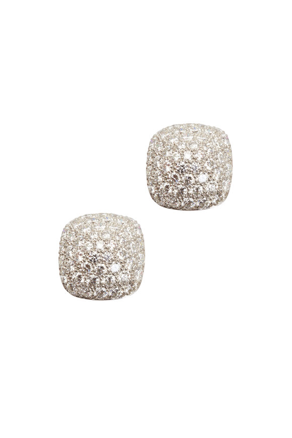 Oscar Heyman - Platinum Diamond Earrings