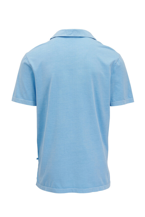 James Perse - Revised Standard Marina Blue Polo