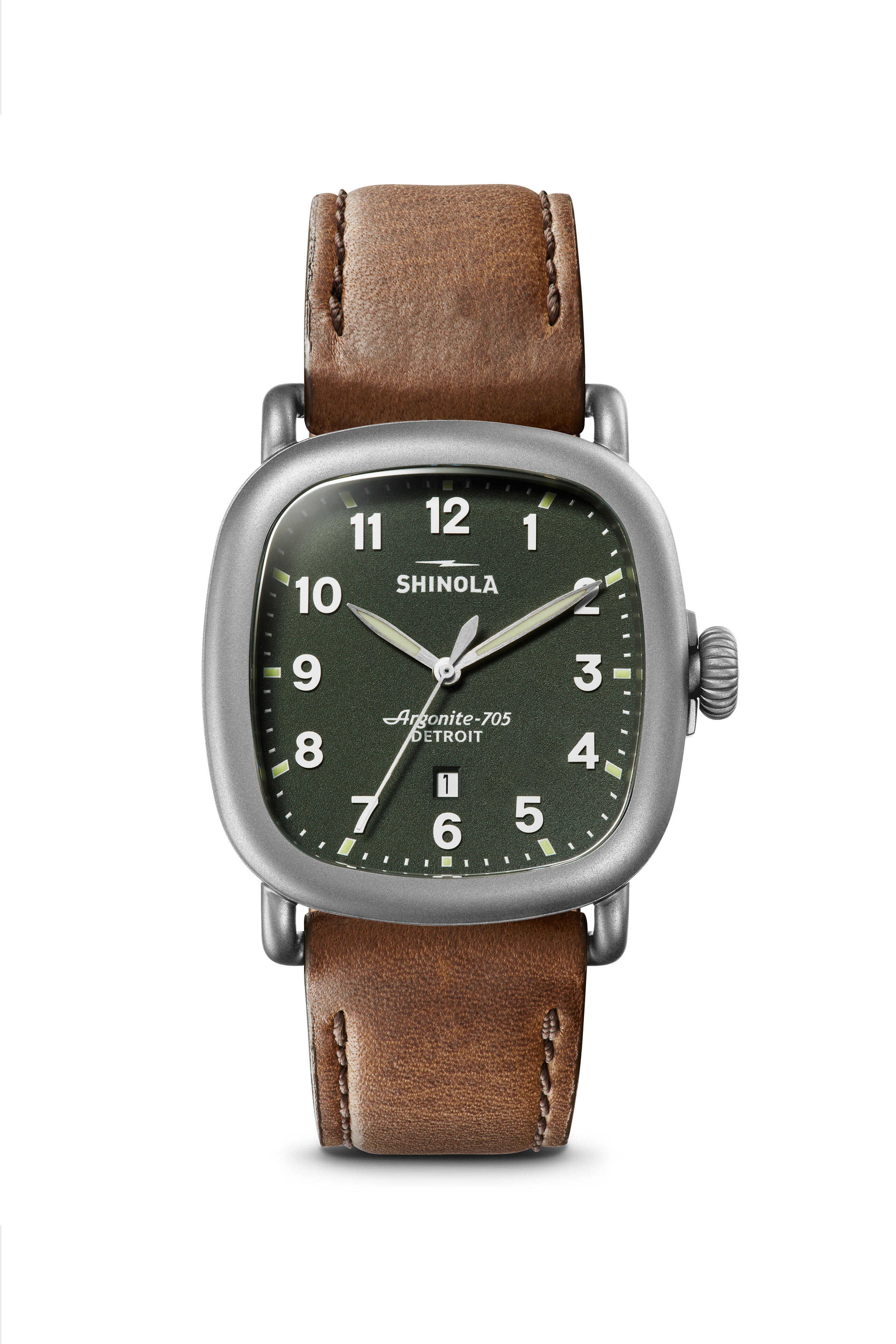 Shinola - Guardian Dark Green Watch, 41.5mm