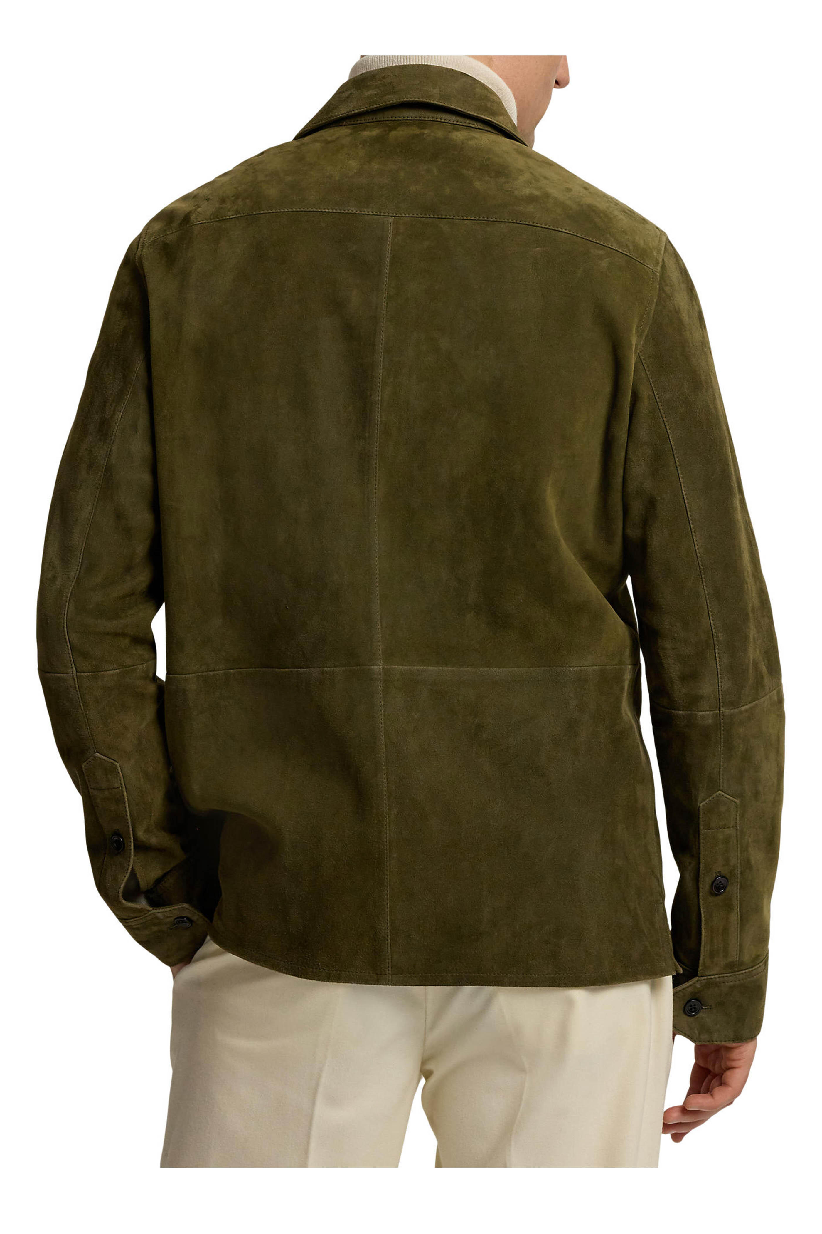 Ralph Lauren Purple Label - Black Suede Jacket