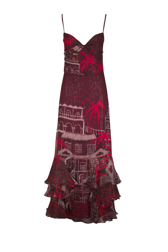 Johanna Ortiz Pasos Nocturnos Maxi Dress