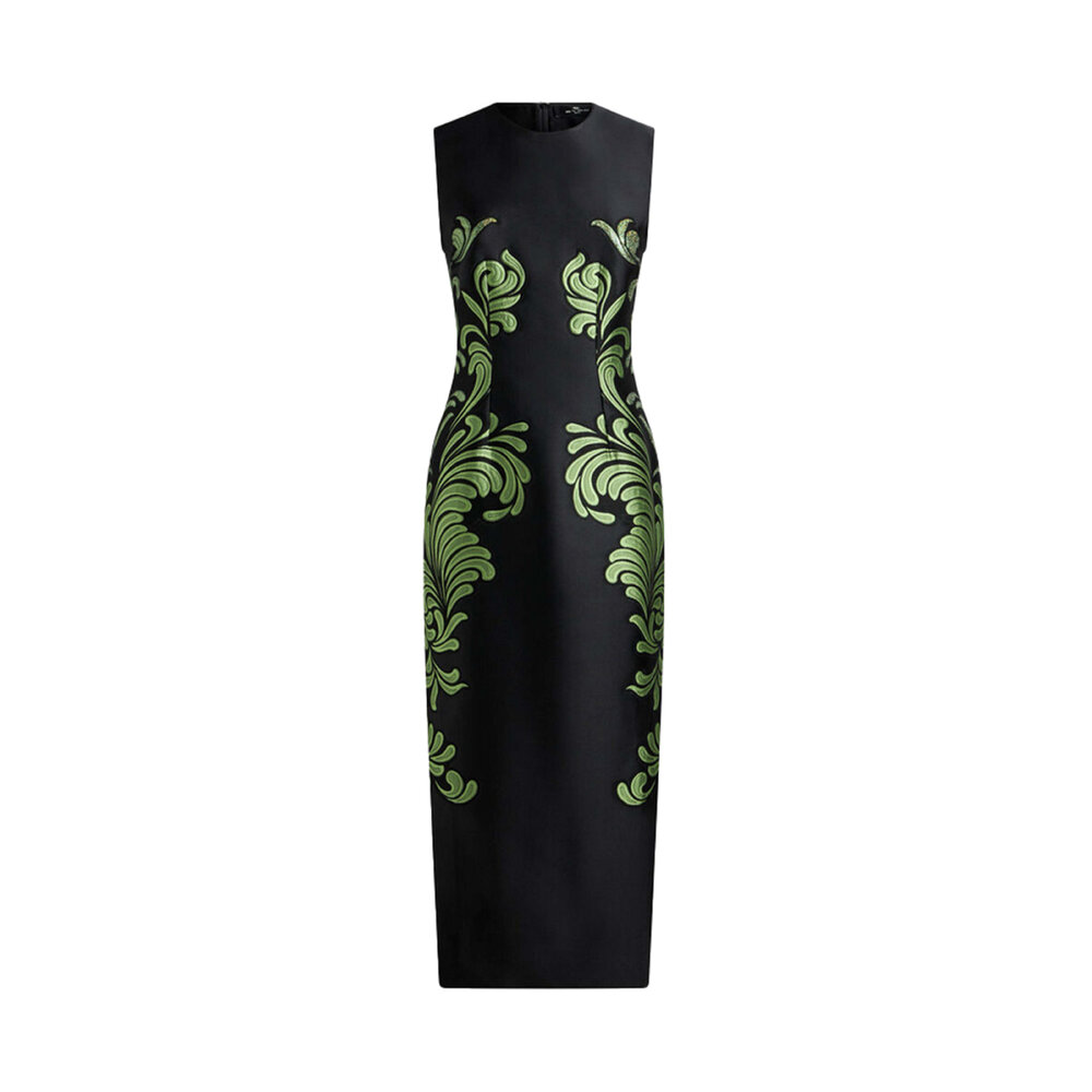ワンピース ETRO Jacquard velvet short dress Etro Jacquard Velvet Short Dress – Ellie Belle