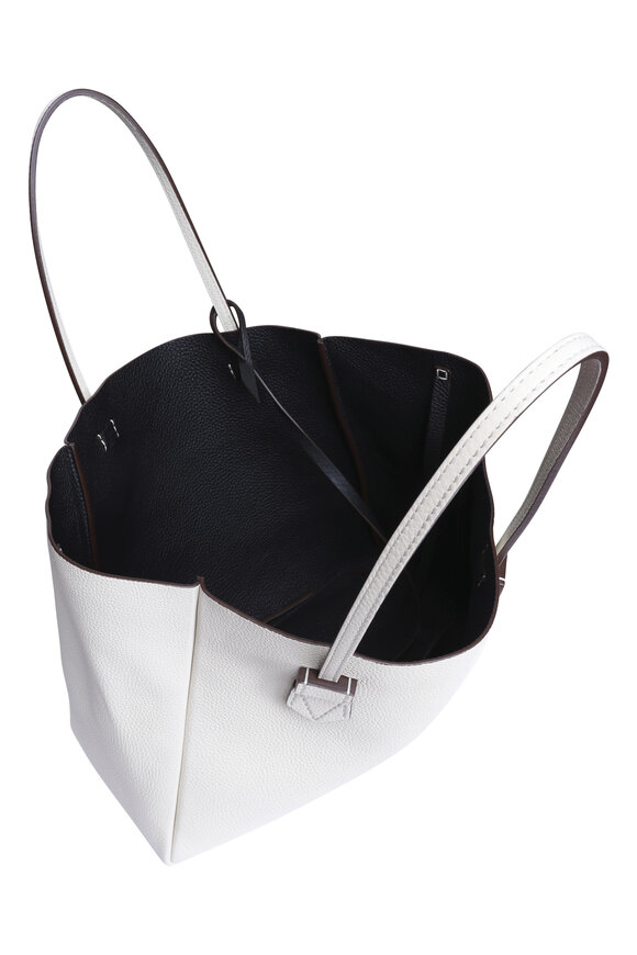 Moreau Paris Vincennes Reversible Leather Tote - view 4