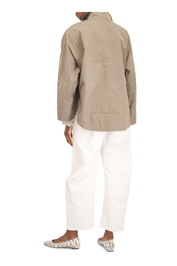 Totême Summer Parachute Clove Cotton Jacket - view 3
