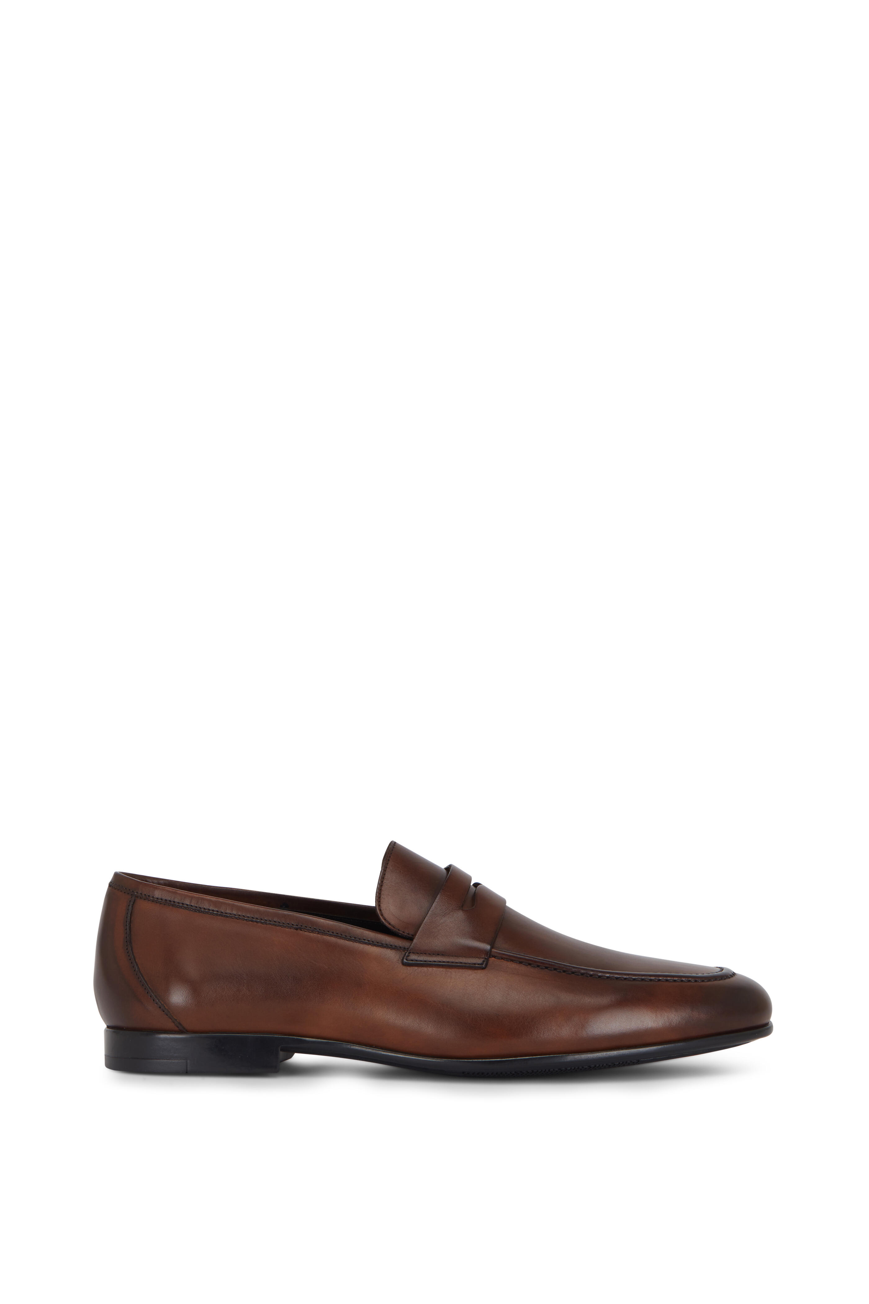 To Boot New York - Portofino Marrone Leather Penny Loafer