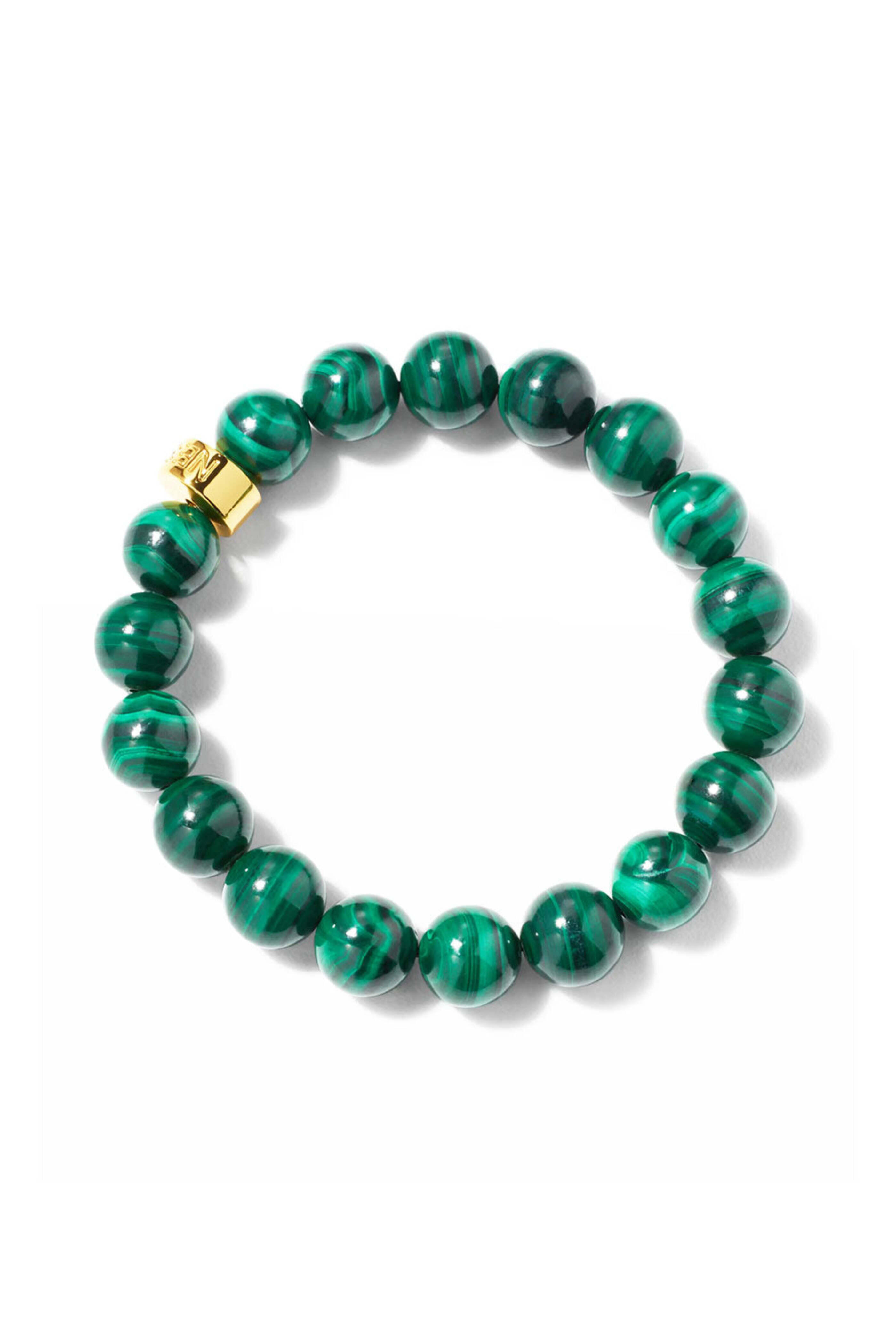 Nest Jewelry - Malachite Stretch Bracelet